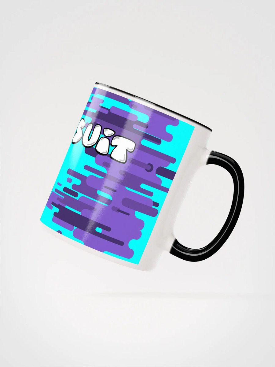 Mr. Pillow Suit Ceramic Mug with Color Inside product image (4)