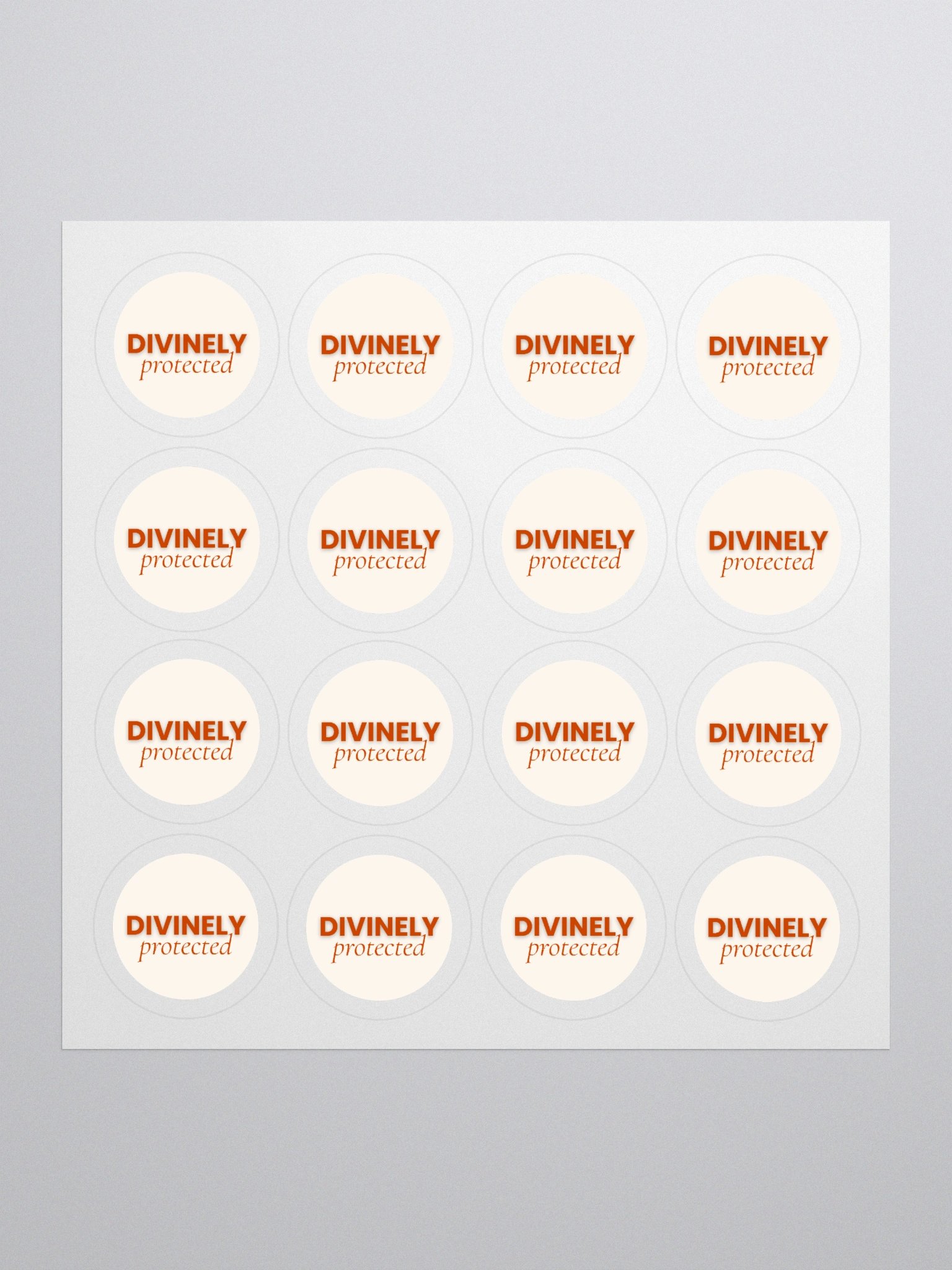 Divinely Protected Stickers product image (1)