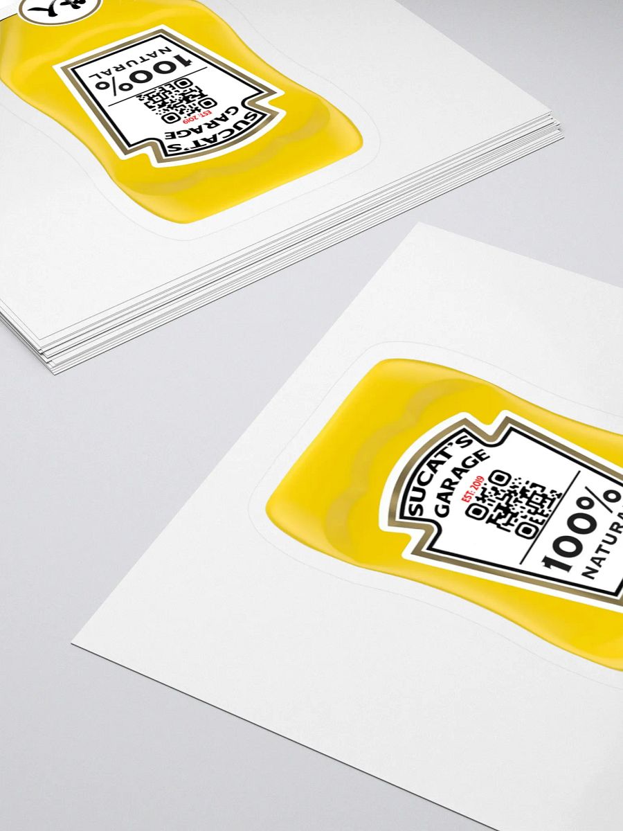 SUCAT'S GARAGE Kiss Cut Stickers product image (4)