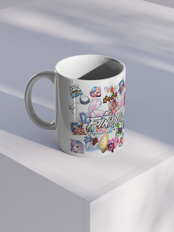 TWITCH EMOTES + IRL/V-Tuber Anime 11oz CERAMIC COFFEE MUG product image (1)