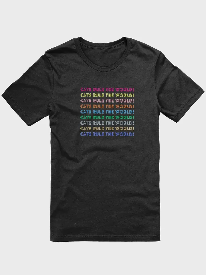 Rainbow Cat Power T-Shirt product image (1)