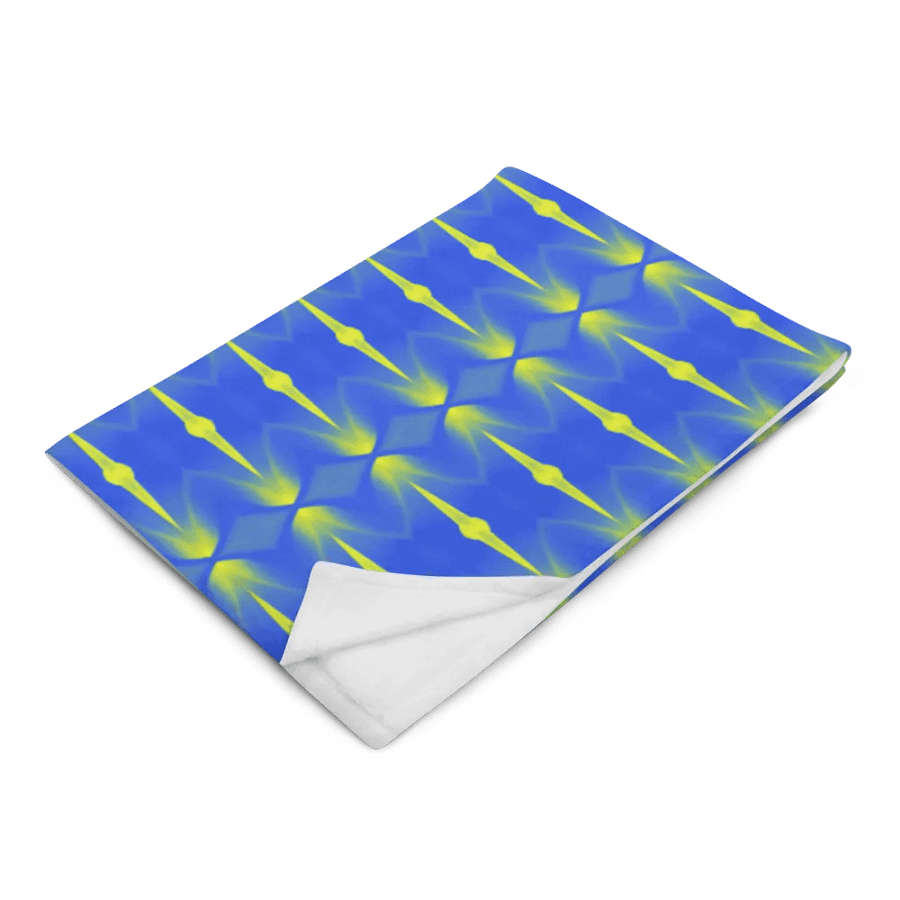 Bold & Bluetiful Vibrant Throw Blanket product image (4)