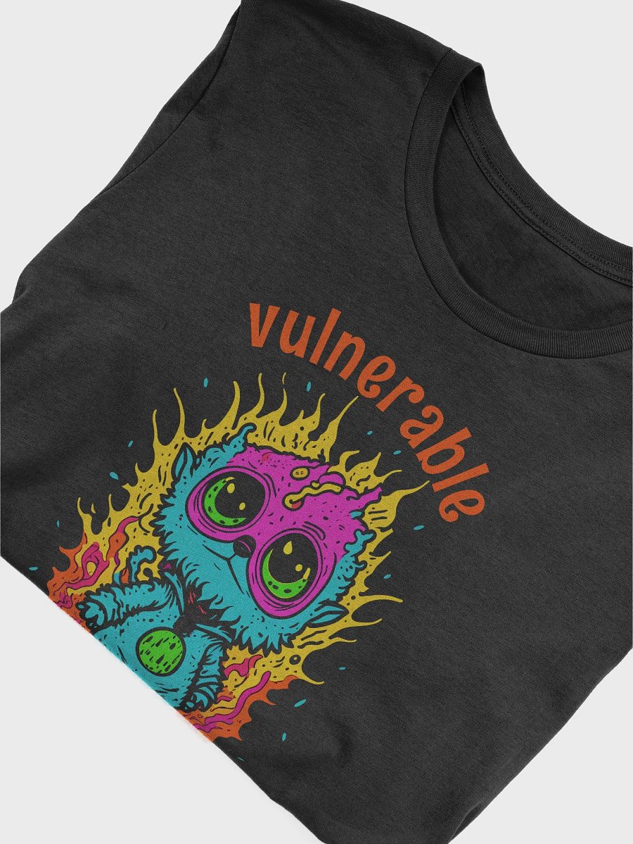 Quirky Misfits Graphic | Dark Colored T Shirt | Vulnerable Introvert product image (3)