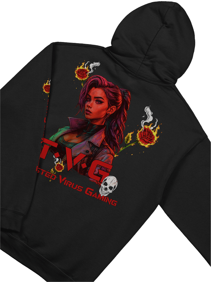 Twisted Virus Gaming - Anime girl n Fire Roses, Skull product image (2)