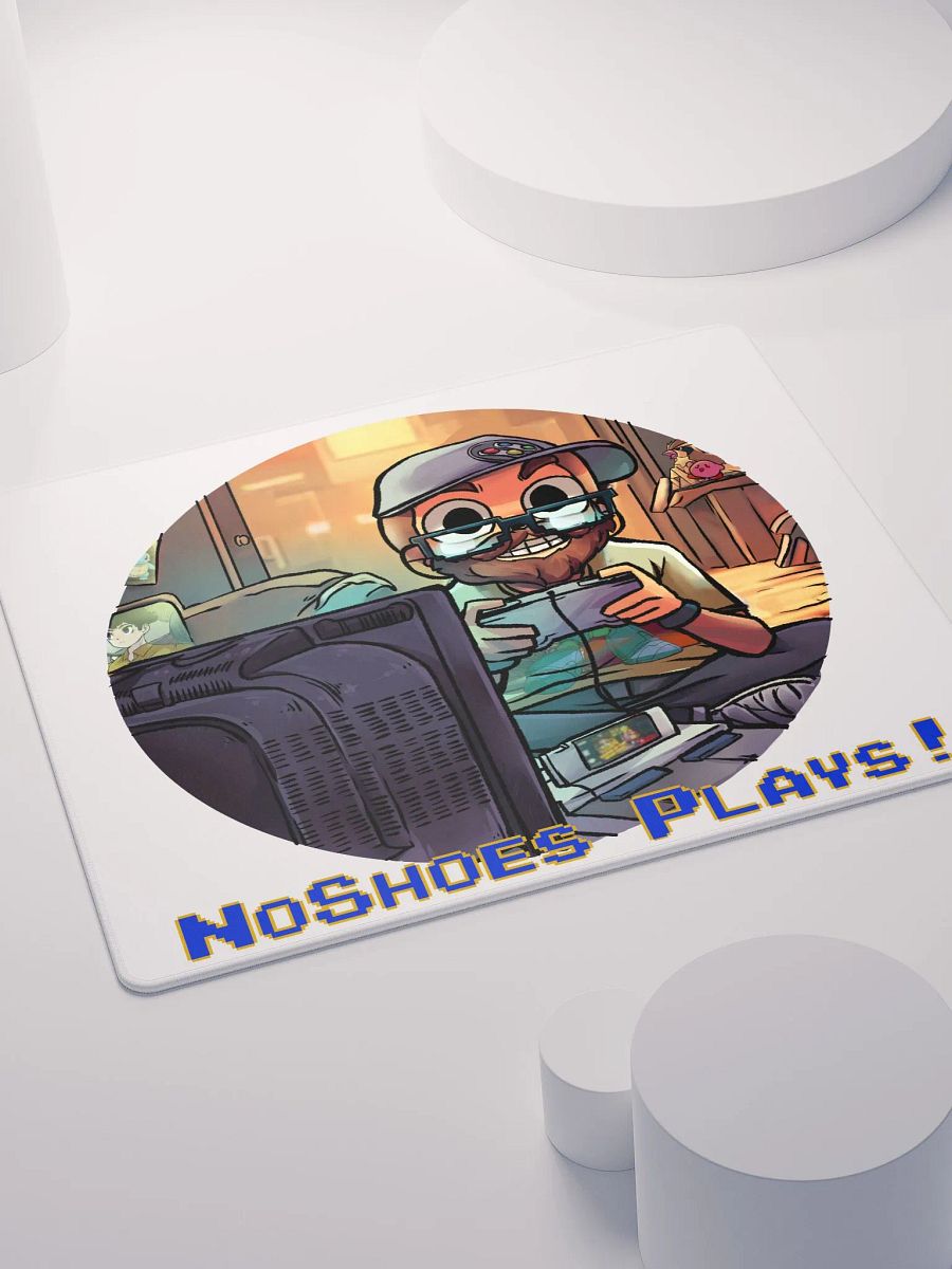 NoShoes Plays VS The World Mouse Pad product image (4)