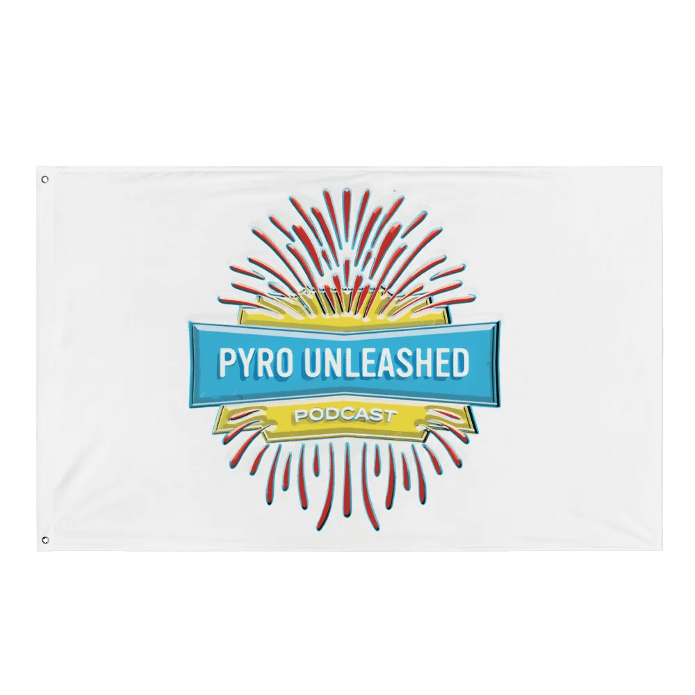 Pyro Unleashed Podcast Flag product image (1)