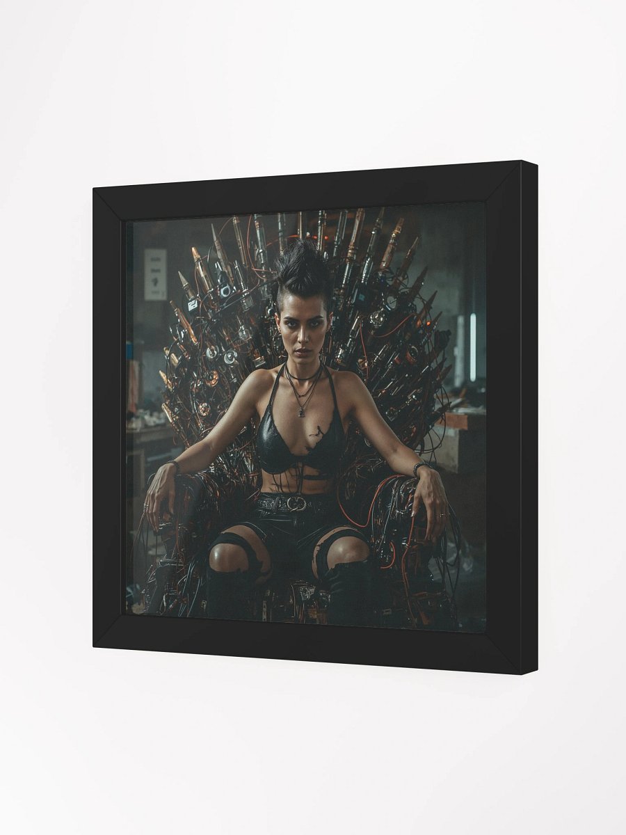 Wired Throne Framed Print product image (8)