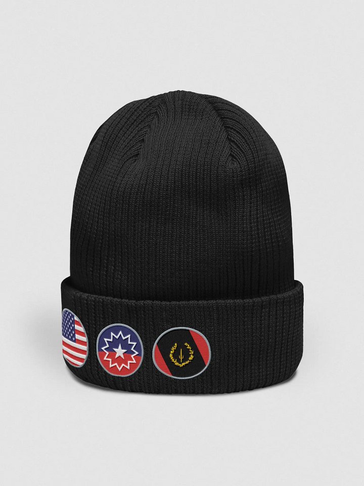 Black American USA Heritage Beanie (2) product image (2)