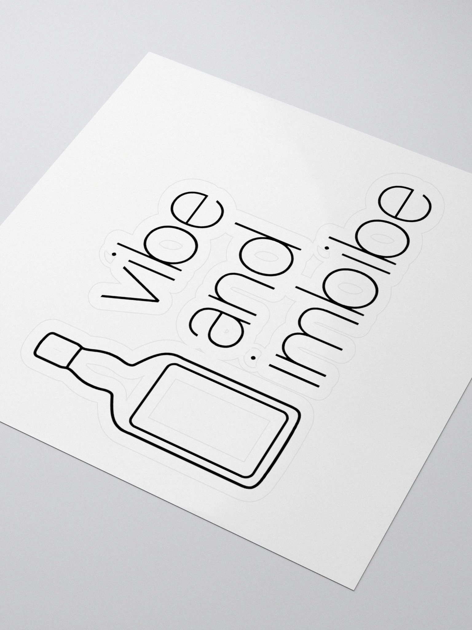 Vibe & Imbibe Sticker 2 product image (3)