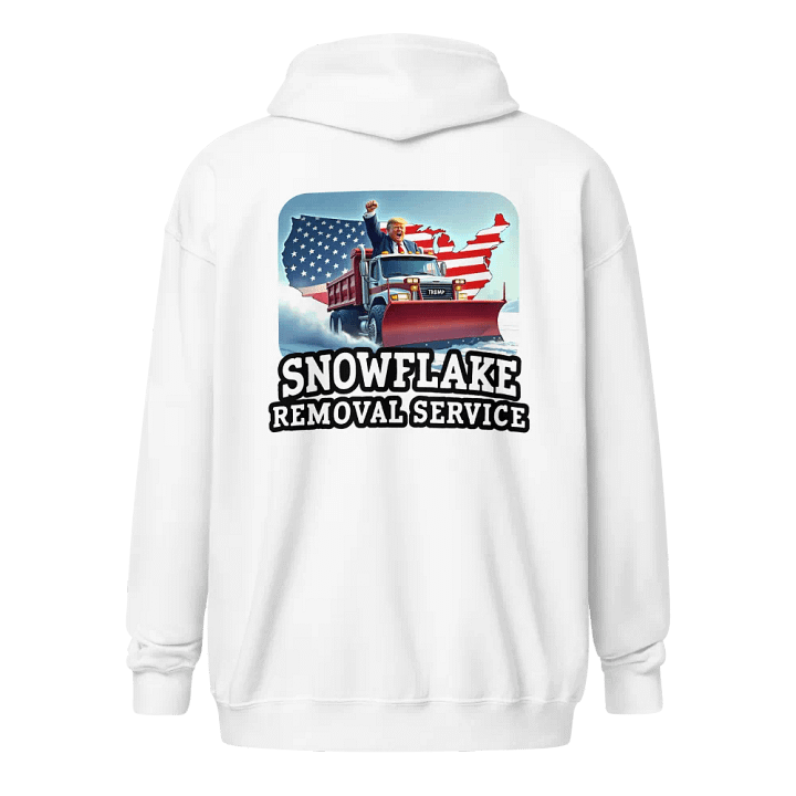 Zip Hoodie: Snowflake Removal product image (14)