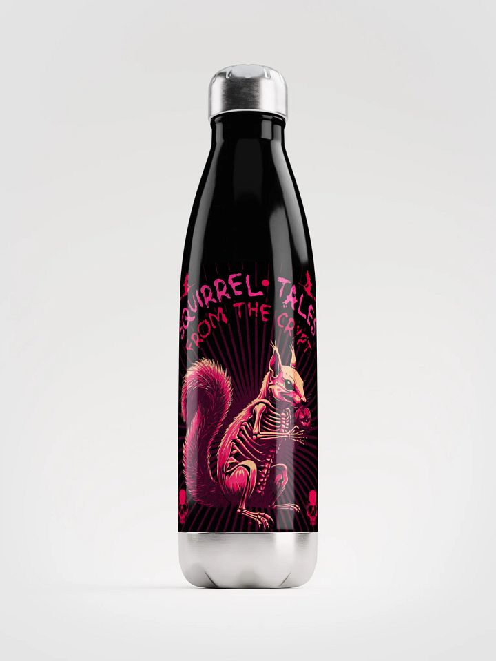 Gothic Squirrel Tales Stainless Steel Water Bottle product image (1)