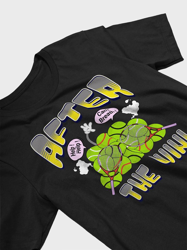 After The Win Tennis Ball Peace Sign Tee product image (2)