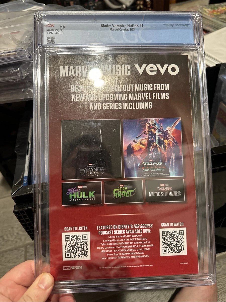 Blade: Vampire Nation #1 (2023) | CGC 9.8 | Marvel One-Shot | Avengers Tie-In product image (2)