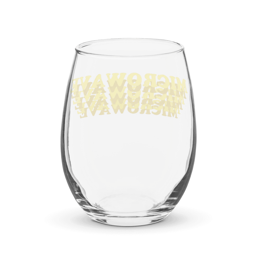 Microwave wine glass product image (3)