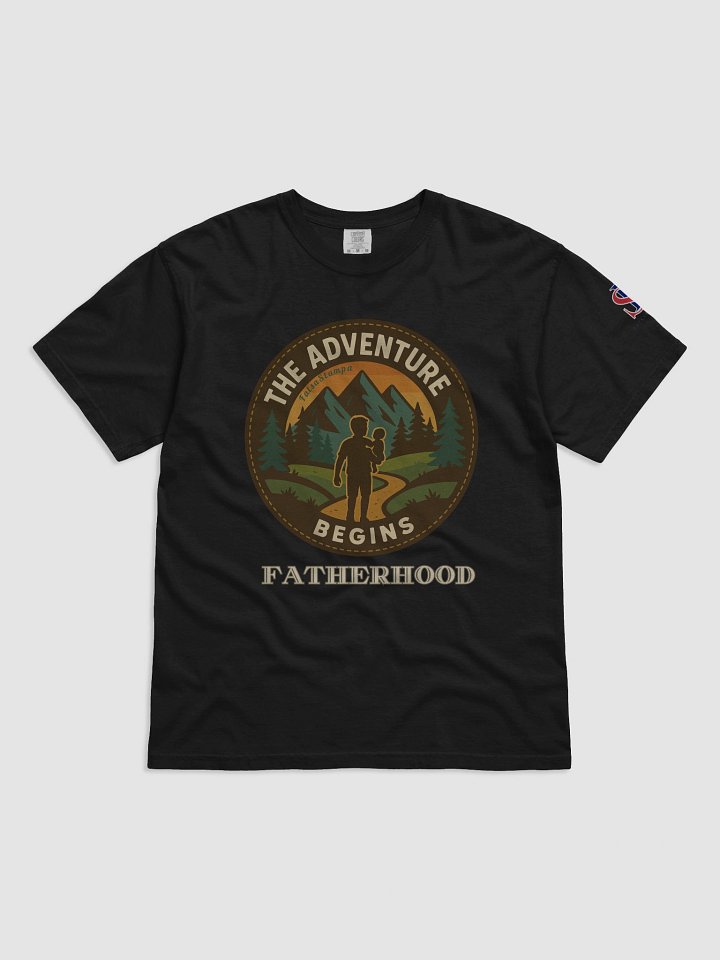 Fatherhood Adventure Emblem Tee product image (3)