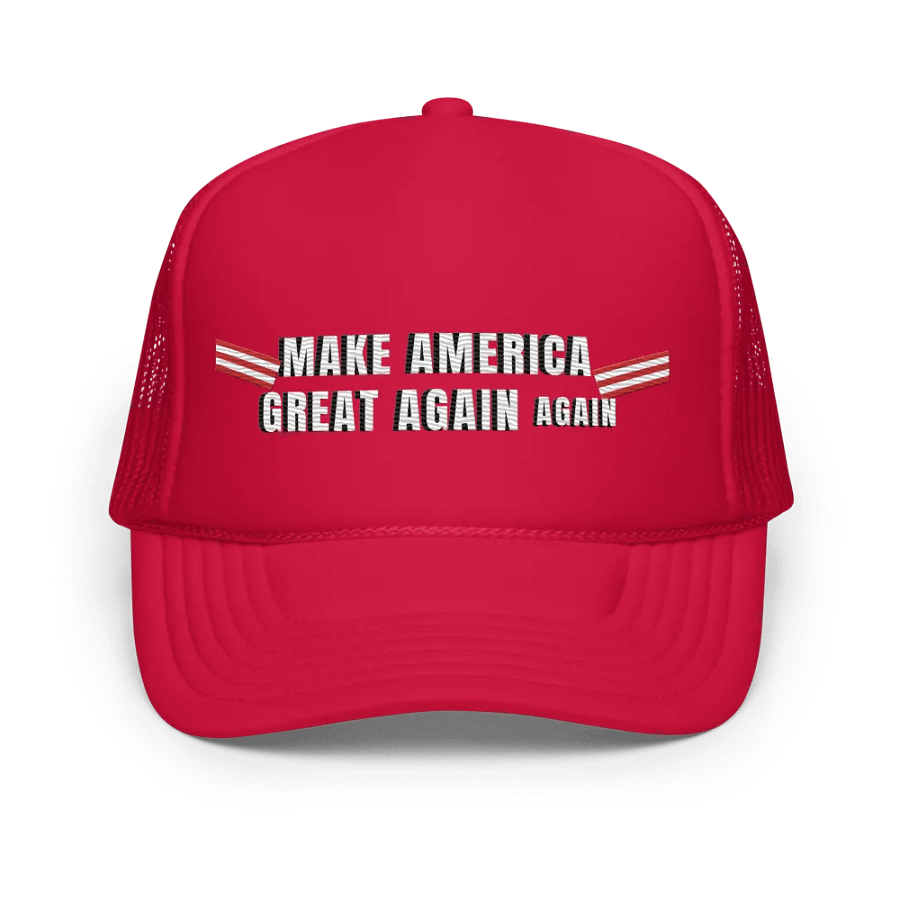 Maga trucker cap embroidered,    Make America Great again product image (1)