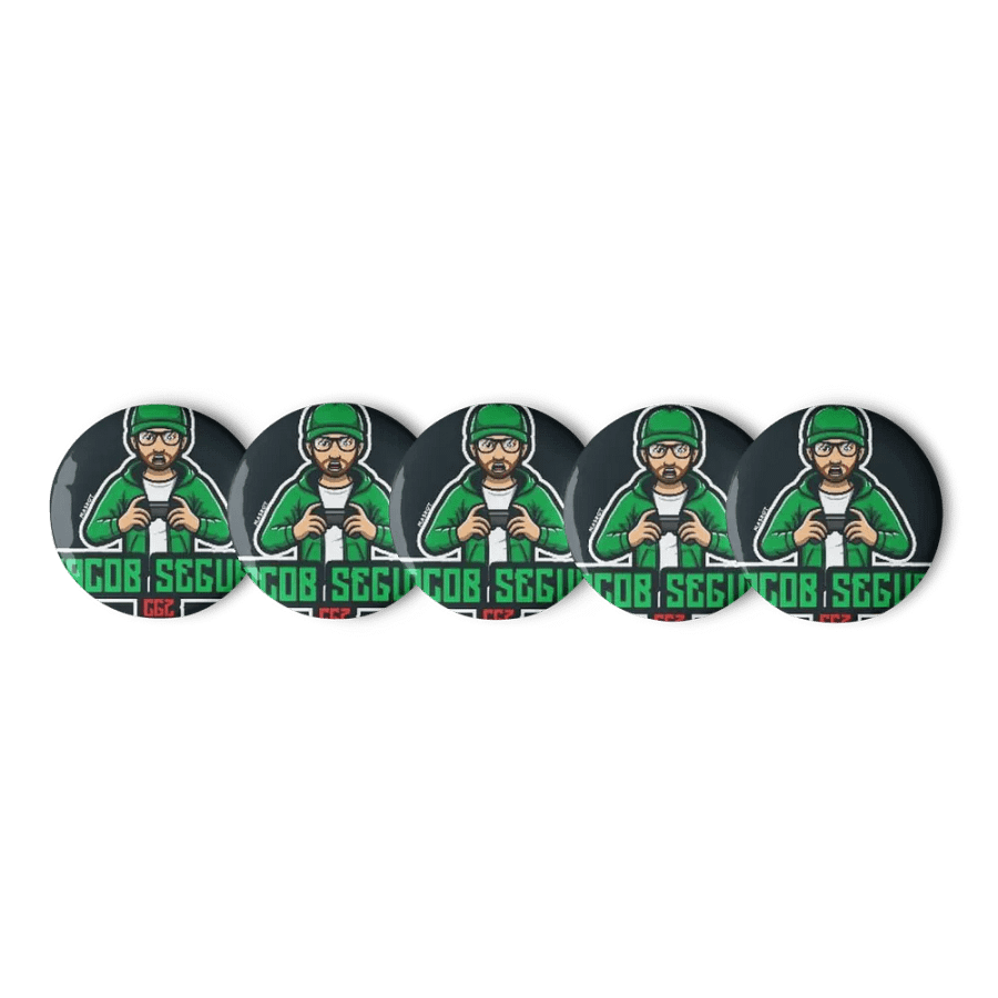 Jacob segura CGZ Pin Button Set product image (4)