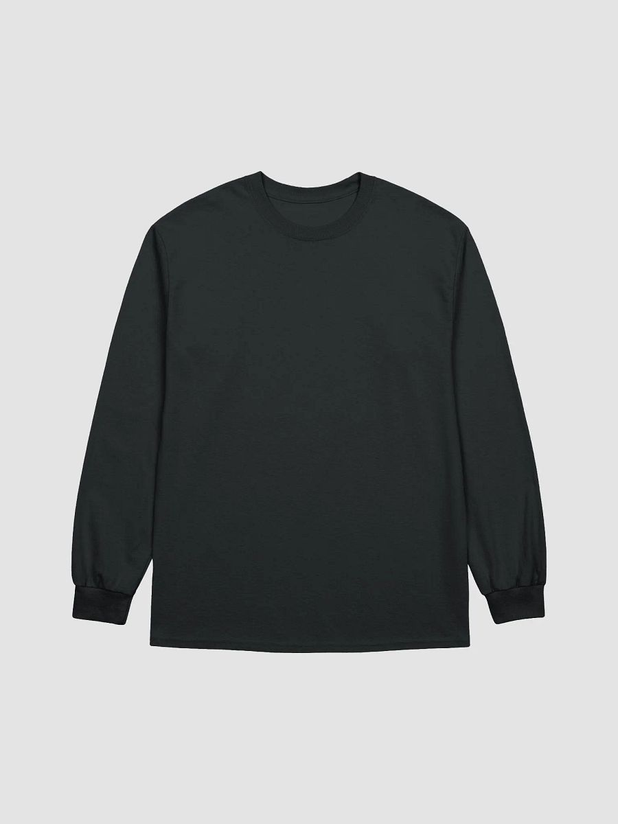 You Matter : - ) Full Back Print Design Ultra Cotton Long Sleeve T-Shirt - Black product image (2)