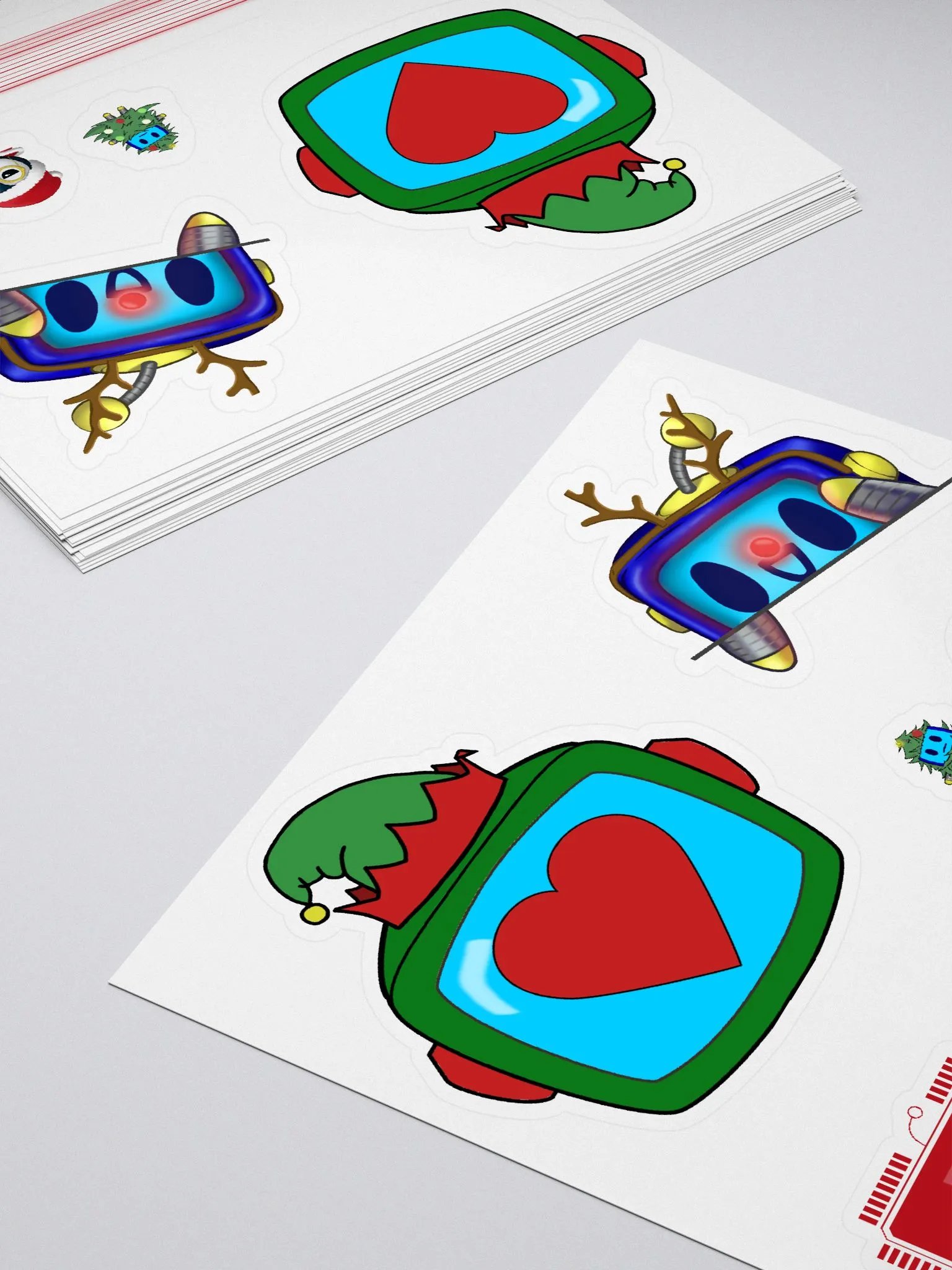 Holiday Sticker Sheet 2 (5.5x5.5) product image (4)