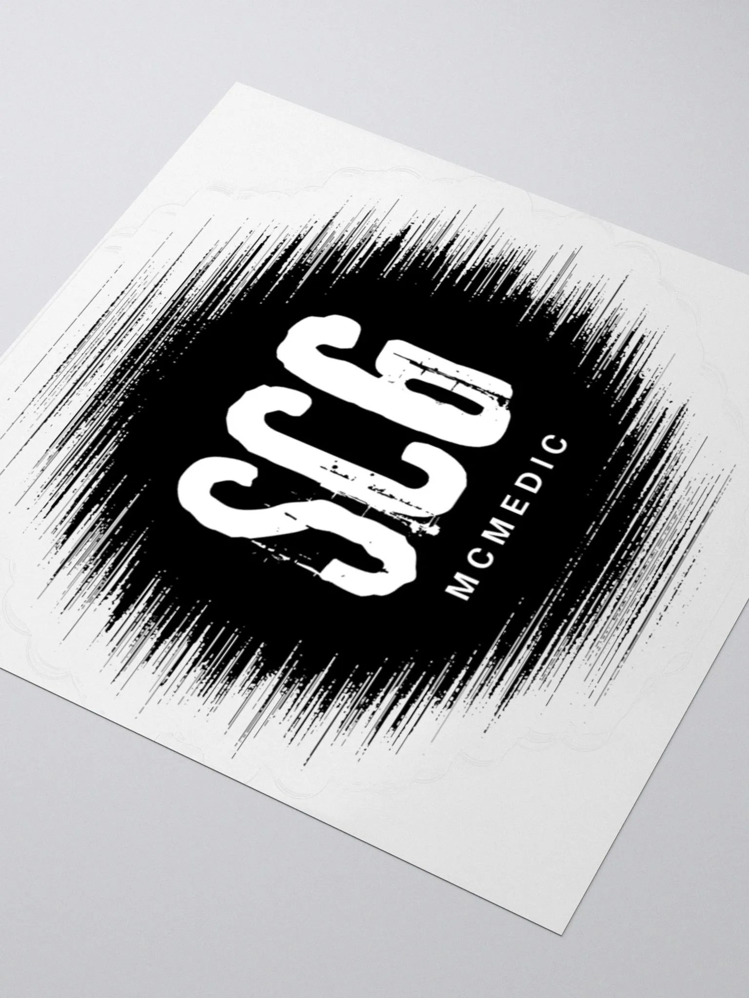 🔥 SCG x McMedic Sticker – Bold & Minimalist Gaming Design! 🚑🎮 product image (9)