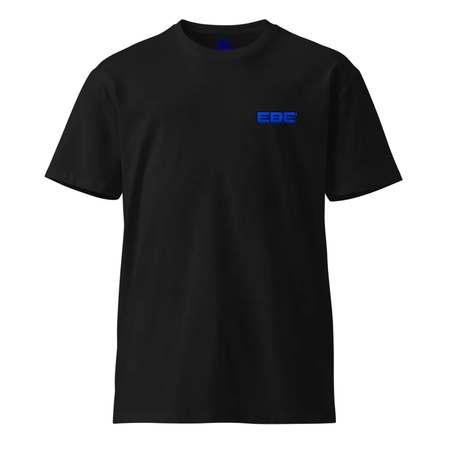 EBE Trap Heavyweight T-Shirt (Blue Logo) product image (2)