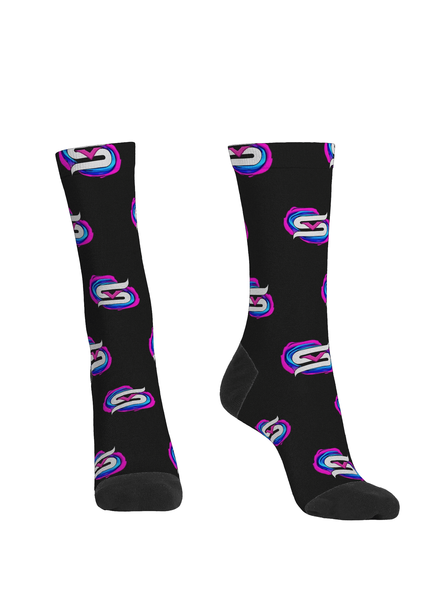 Eco-Chic Abstract Crew Socks product image (2)