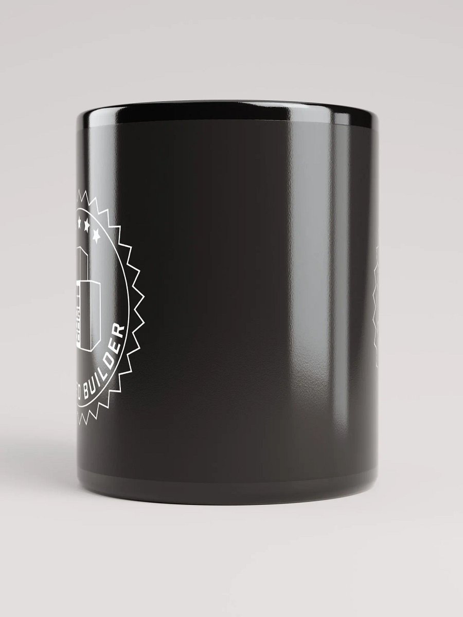 Certified Builder Seal Outlined Black Mug product image (6)
