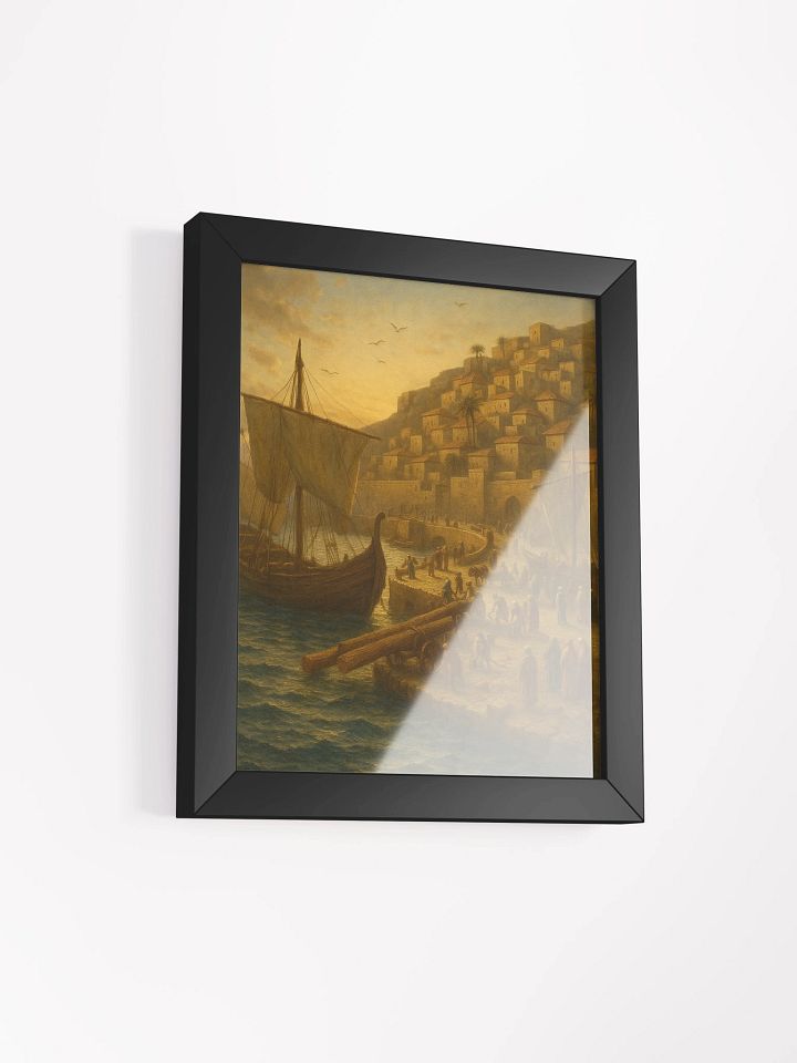 Toward the Holy City – Framed Matte Print product image (2)