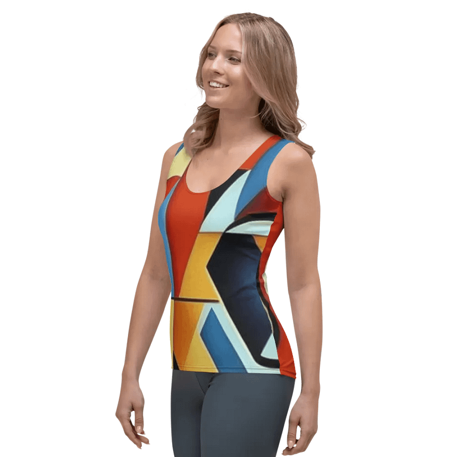 Geometric Fusion Women's Tank Top product image (3)