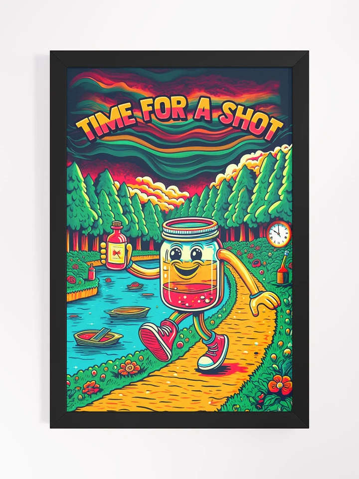 Time For a Shot Framed Poster product image (3)