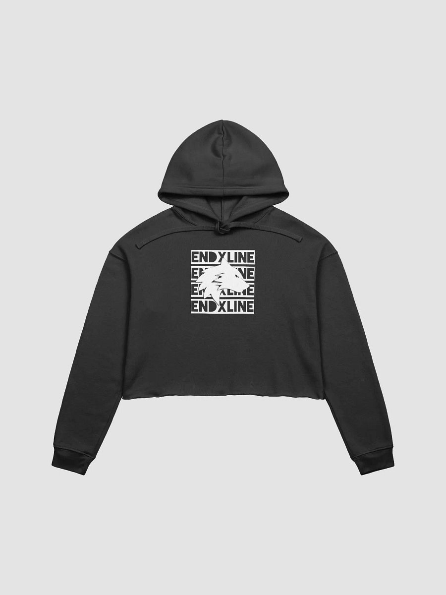 Bella+Canvas Fleece Crop Hoodie product image (1)