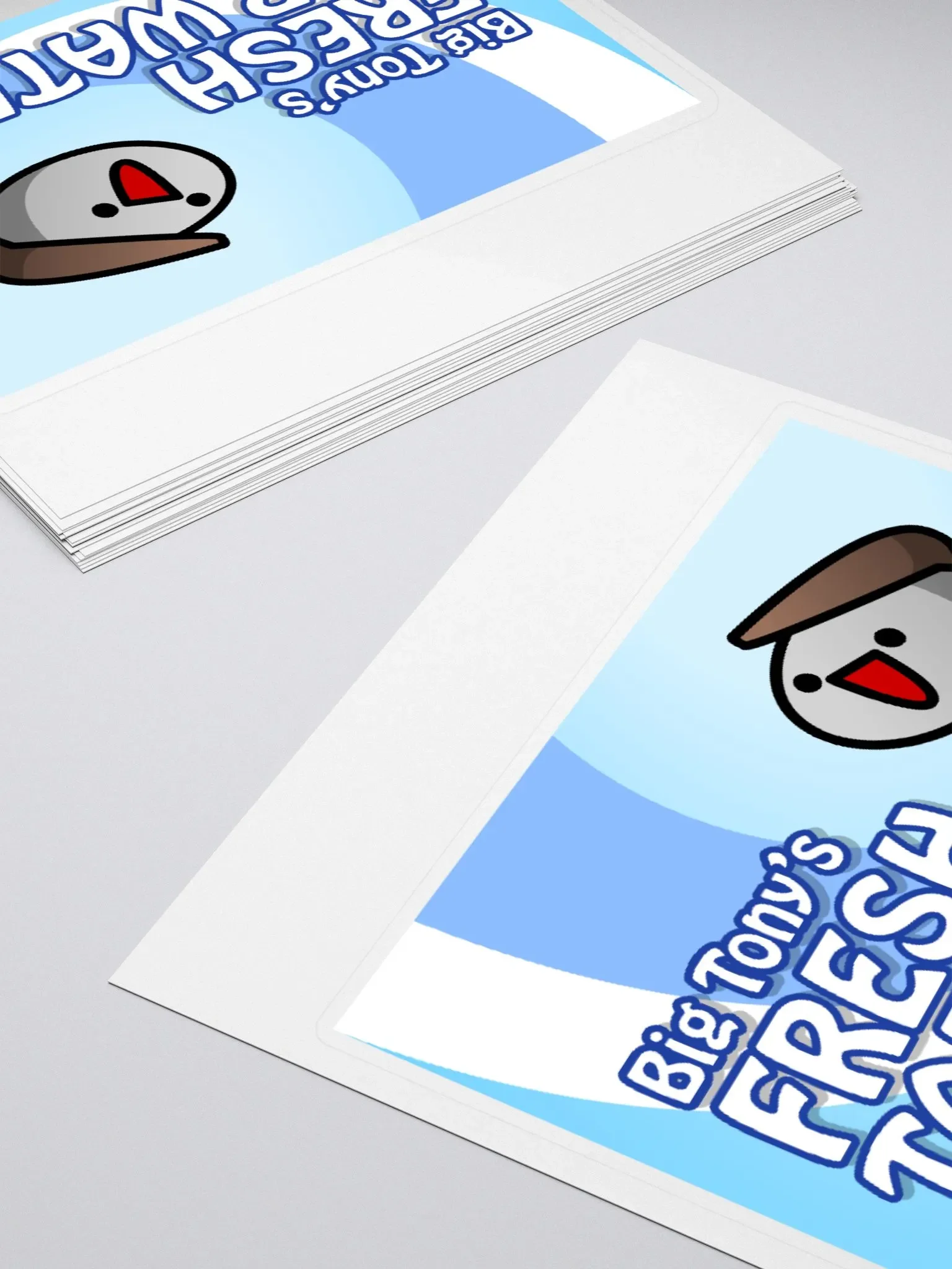 Big Tony's Fresh Tap Water Sticker product image (4)