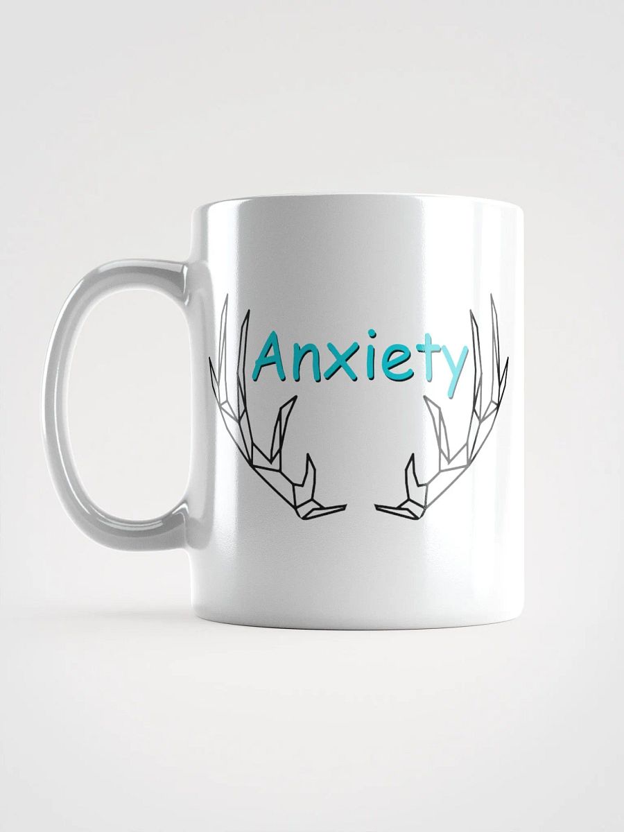 Anxiety Mug - White & Blue product image (11)