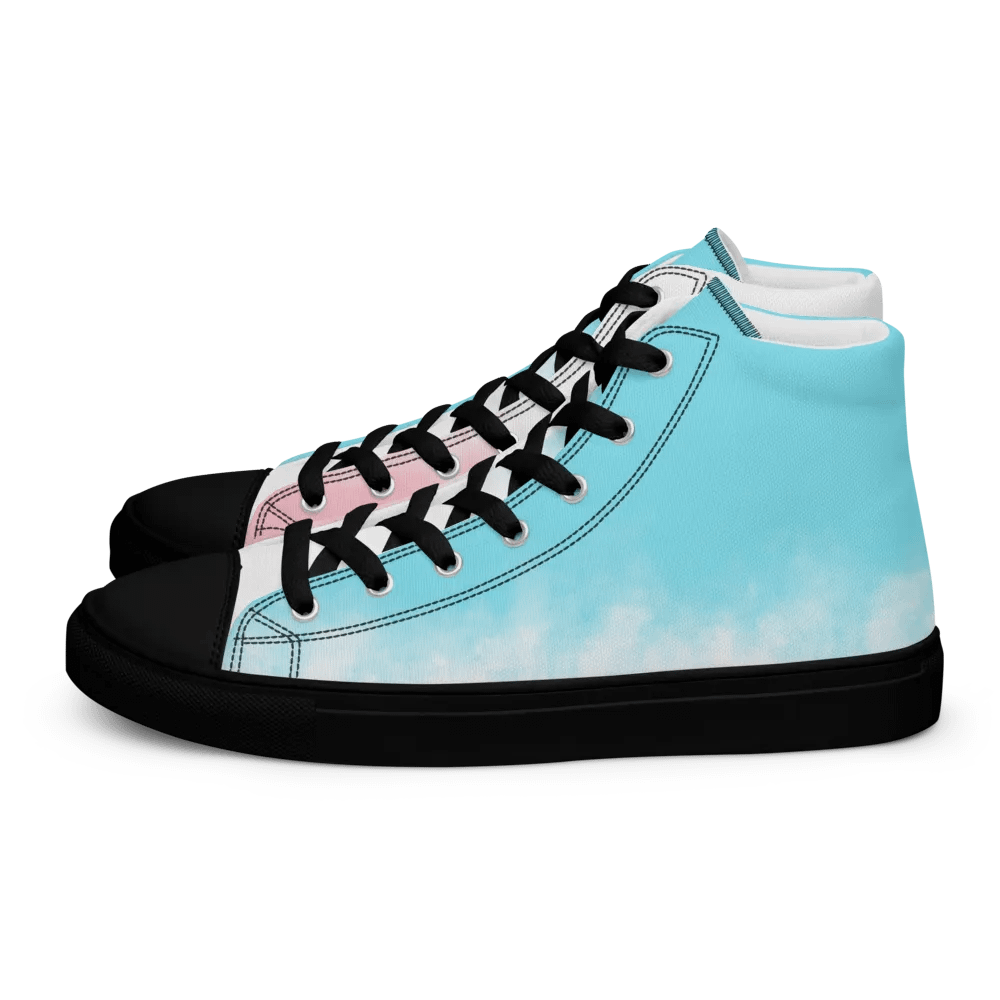 Pastel Dreams High Top Canvas Shoes product image (1)