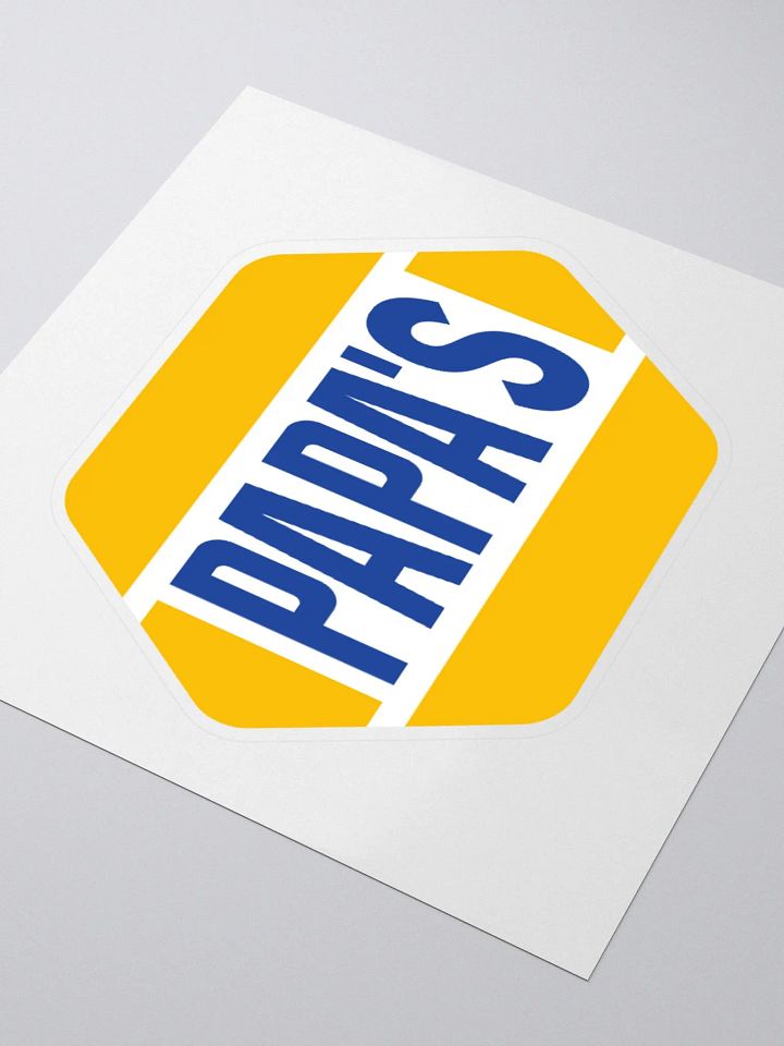 PAPA'S Kiss Cut Stickers product image (2)