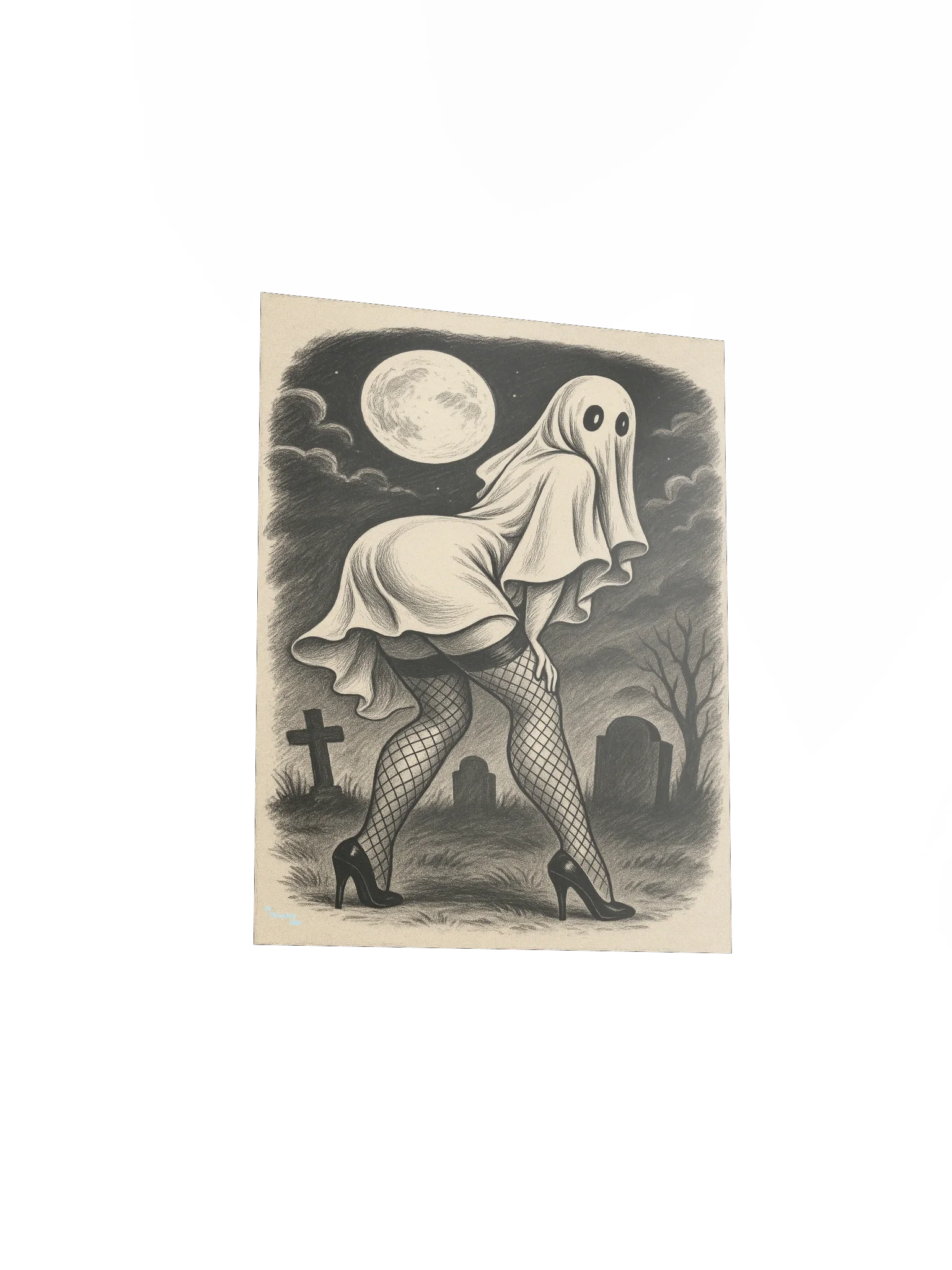 Ghost Pin-up Poster product image (2)