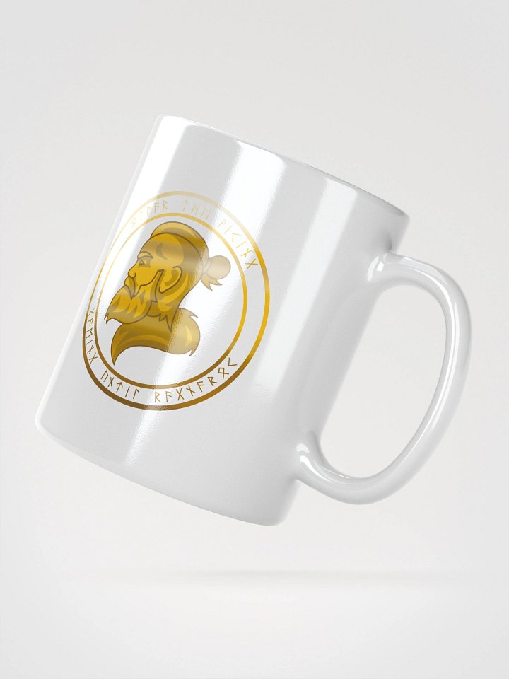 "Runic Circle Logo" mug, white product image (4)