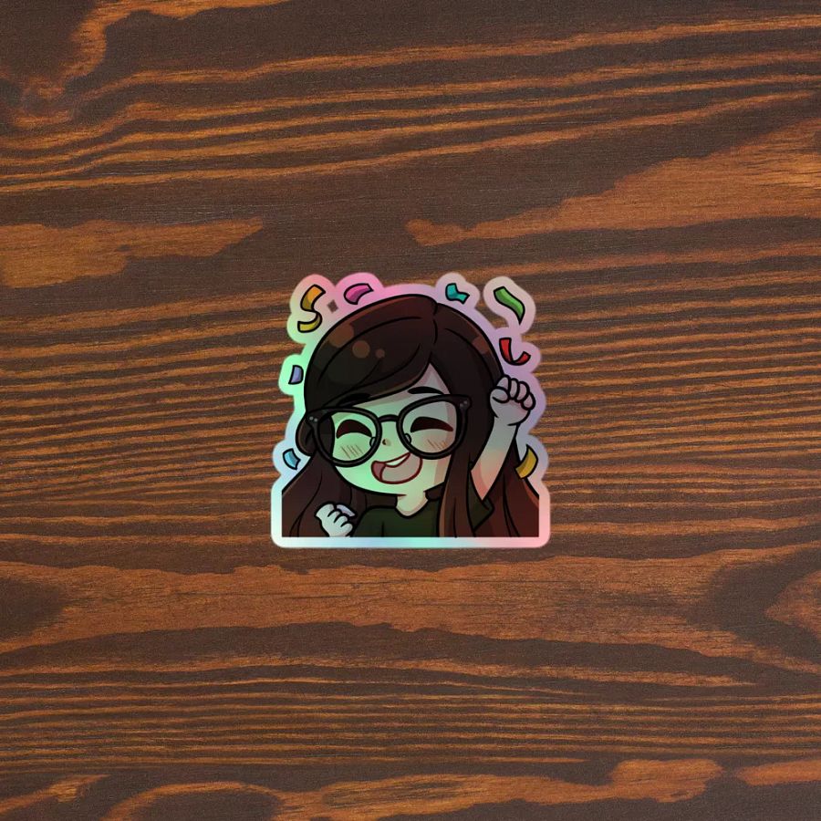 Yay! Kiss-cut Holo Sticker product image (5)