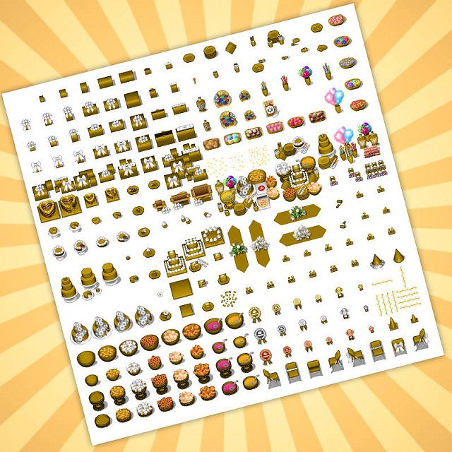 KR Party Time! Celebration Tileset for RPGs product image (7)