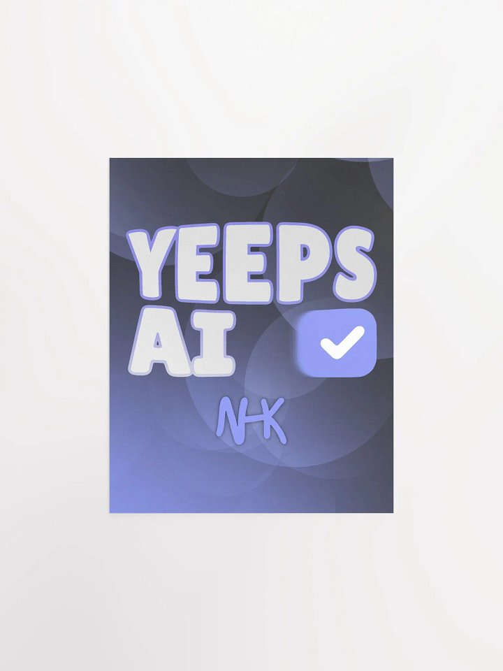 YeepsAI - Verified Poster product image (2)