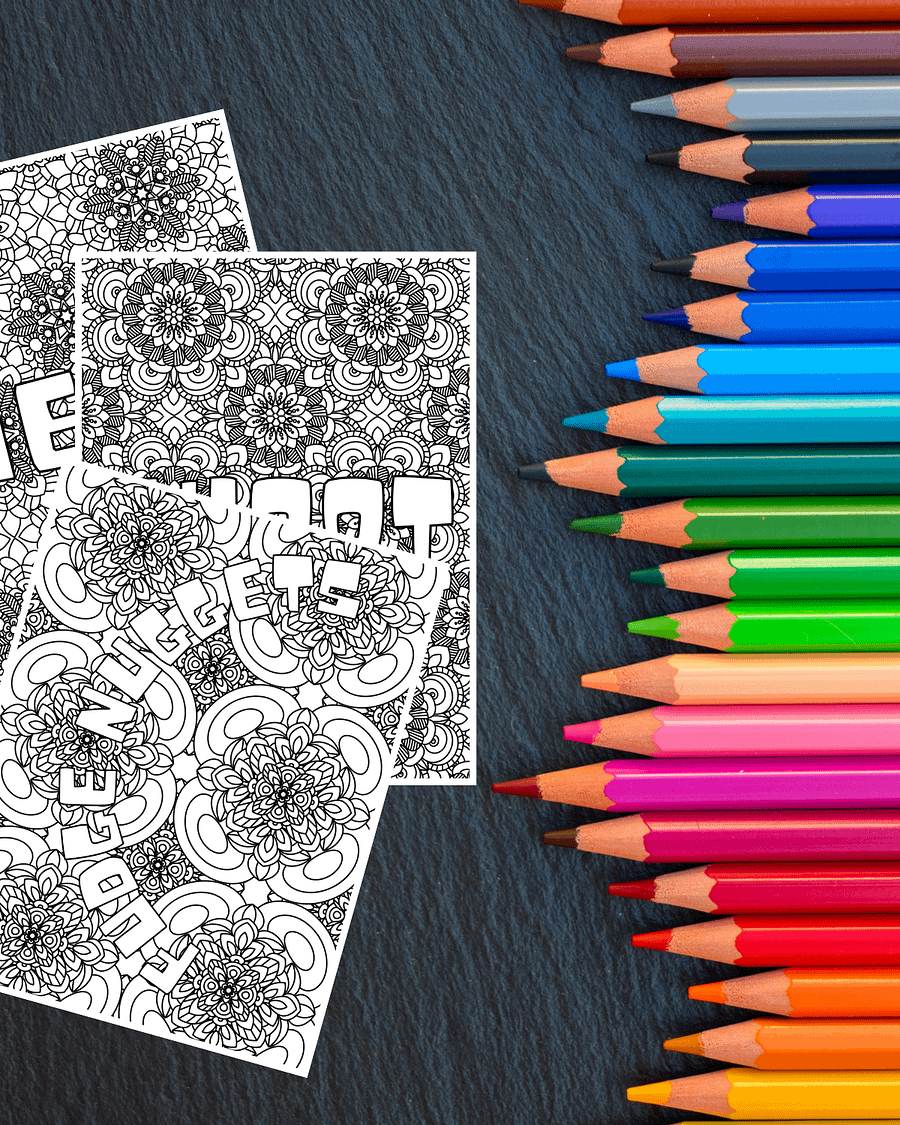 Alternative Swear Word Coloring Pages product image (2)