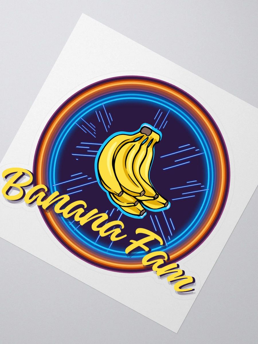 Banana Fam Logo Sticker product image (2)