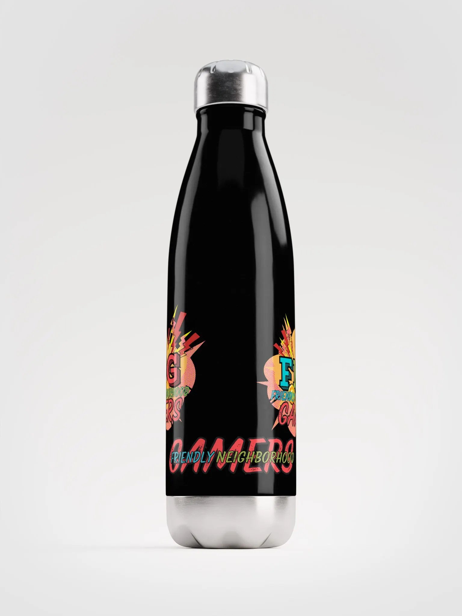 FNG Explosive Logo Stainless Steel Water Bottle product image (1)