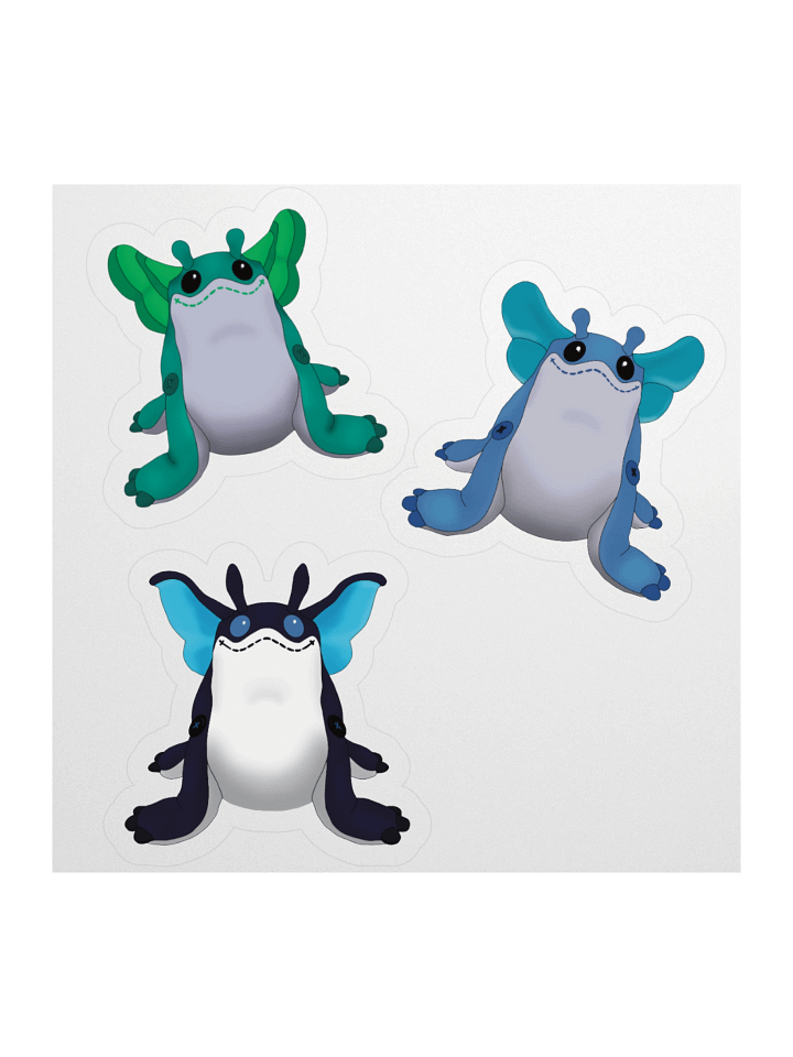 Ogopuu Plushies Sticker Pack – Palia-Inspired product image (1)