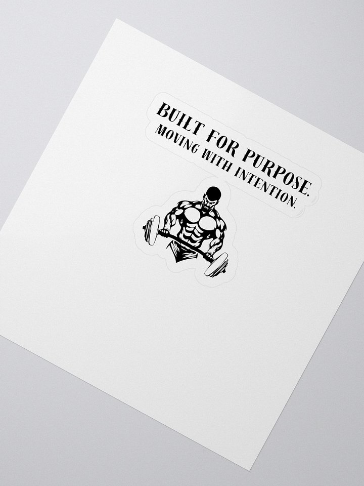 Built For Purpose - Sticker product image (2)