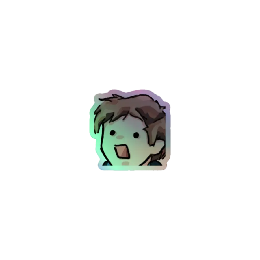 Chaabbz Wut Holographic Emote Sticker product image (1)