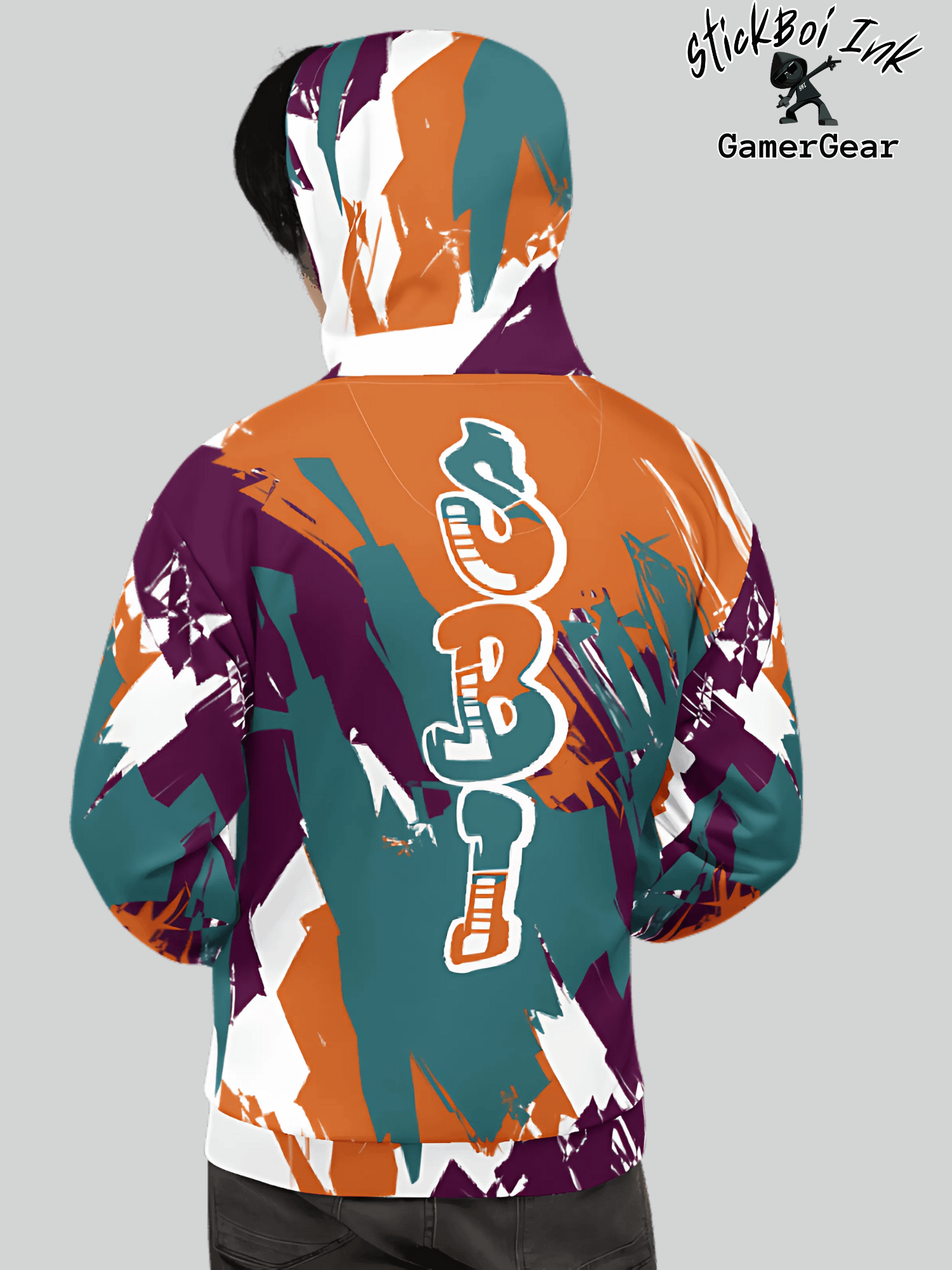 Gamer Hoodie - Squad Wipe by Stickboi Ink product image (2)