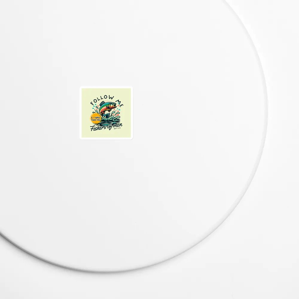 Follow Me and I Will Make You Fishers of Men Die-Cut Magnets product image (6)