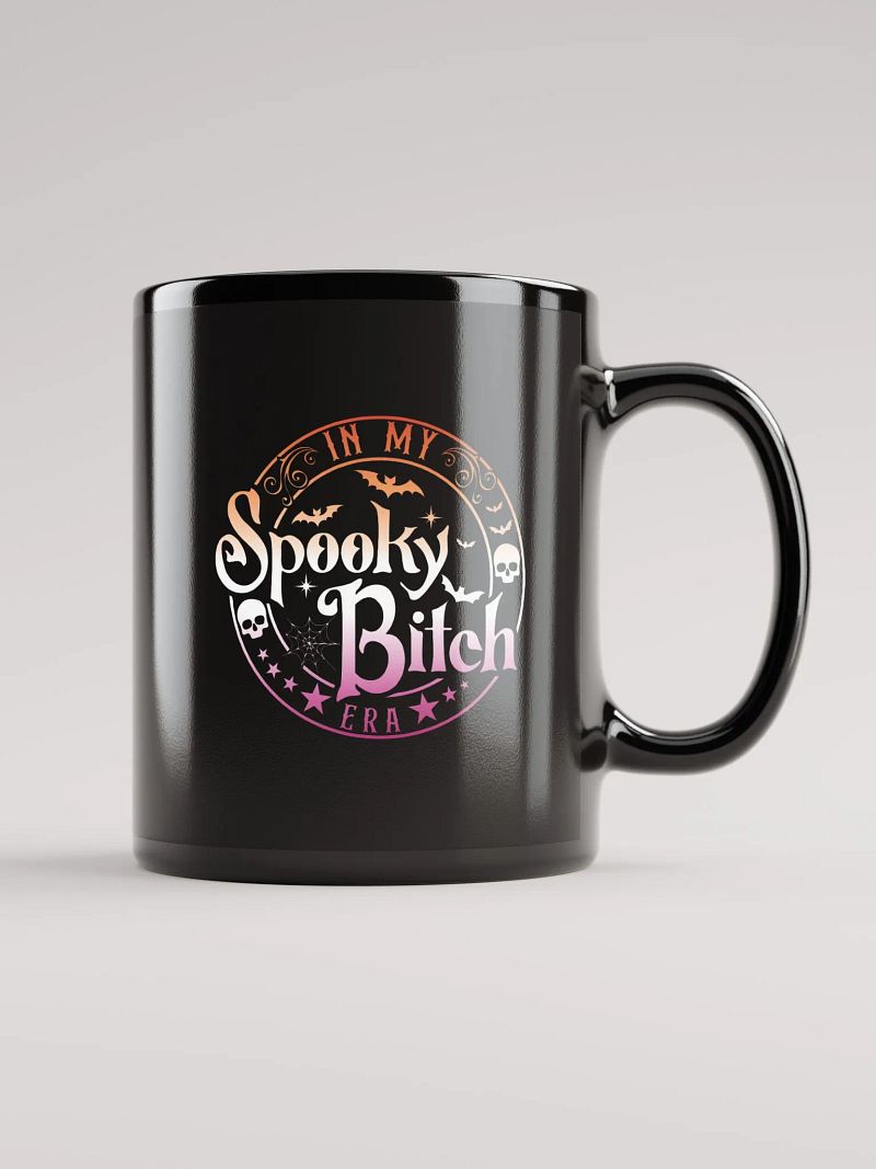 Spooky Bitch Era Lesbian Flag Mug