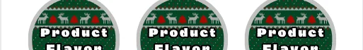 Cozy Knit Christmas Label Templates Bundle product image (5)
